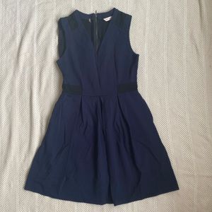 Rebecca Taylor A-line sleeveless dress